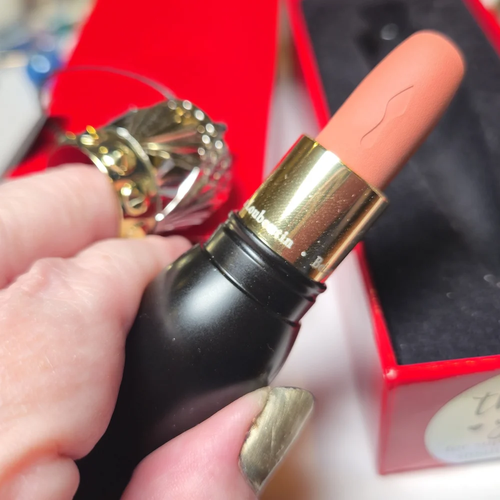 Christian Louboutin Nude Lipstick in Signature Red Box